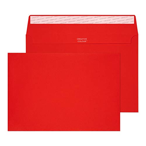 Blake Creative Colour 45306 Rojo - Sobre (C5 (162 x 229mm), Rojo, 120 g/m², 229 mm, 16,2 cm)