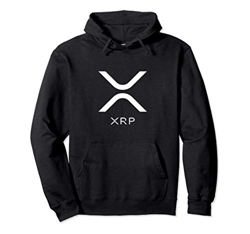 Blockchain: Official NEW XRP Ripple Side White Logo Crypto Sudadera con Capucha