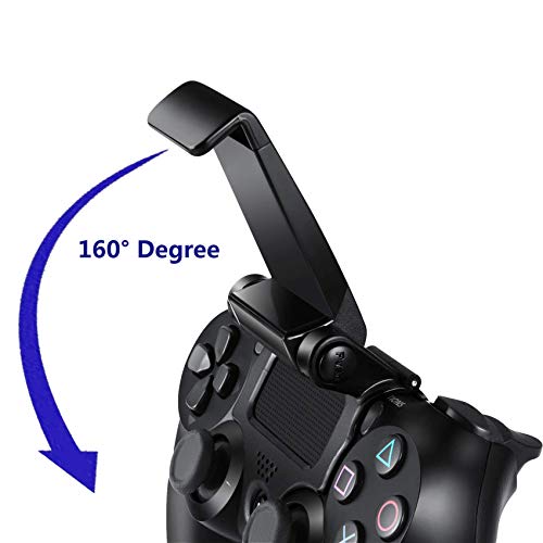 BLUELAKE performance 2 unidades Klapp PlayStation4 Controller Clip teléfono móvil Smart Phone Game Clamp para Sony PS4 Controller