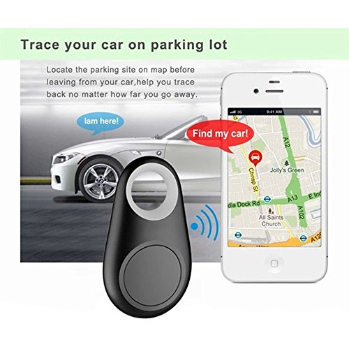 Bluetooth anti – Lost Tracker, llave Finder Tracer GPS Locator para cartera, Auto, niño, mascotas, bolsillos o Suitcase (Color aleatorio)