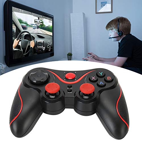 Bluetooth Controlador de Juego Inalámbrico Mando Móvil Gamepad Joystick para PUBG/Call of Duty/Fortnite Compatible con Android PC TV Windows 7/8/10