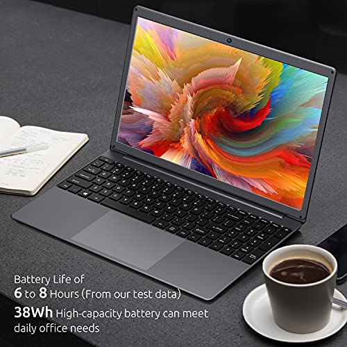 BMAX S13 Ordenadores Portátiles, 13.3" Windows 10 Laptop, N4020 6GB LPDDR4 de RAM, 128GB SSD de Almacenamiento, QWERTY Diseño de Teclado Americano, BT4.2, USB 3.0, 2.4GHz/5.0GHz