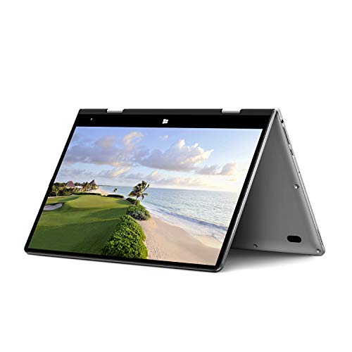 BMAX Y11 Ordenador Portatil, 2 en 1 Táctil Convertible Laptop 11.6 Pulgadas FHD 1080P Pantalla (Quad Core N4120, 8GB RAM, 256GB SSD, Windows 10 ), USB-C, WiFi 2.5GHz/ 5.0GHz, Bluetooth 4.0