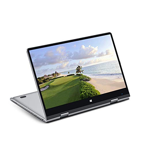 BMAX Y11 Ordenador Portatil, 2 en 1 Táctil Convertible Laptop 11.6 Pulgadas FHD 1080P Pantalla (Quad Core N4120, 8GB RAM, 256GB SSD, Windows 10 ), USB-C, WiFi 2.5GHz/ 5.0GHz, Bluetooth 4.0