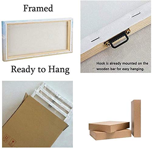 bnkrtopsu 5 Cuadro en Lienzo 5 Fotos Juntas en una Sala de Estar Dormitorio Creativo murales Decorativos y Carteles((Cuadro/100x55cm) Videojuego Metal Wolf Chaos XD