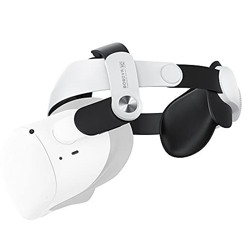 BOBOVR M2 Reemplazo Correa de Cabeza para Oculus Quest 2 Elite Correa Ajustable Reduce la presión de la Cabeza Cómodo Touch VR Accesorios para Oculus Quest 2