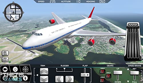 Boeing Flight Simulator 2014 HD - Flying in New York City, Real World Ad-Free