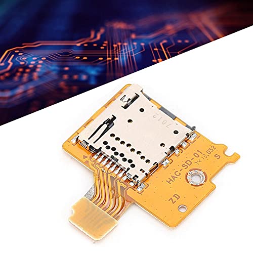 BOLORAMO Ranura para Tarjeta de Memoria, Requiere Ranura para Tarjeta de Ajuste Interno Aluminio + ABS para Nintendo Switch NS Consola para Switch Host
