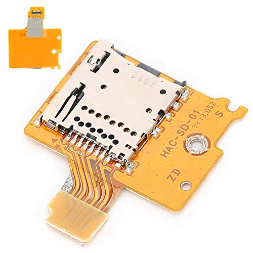 BOLORAMO Ranura para Tarjeta de Memoria, Requiere Ranura para Tarjeta de Ajuste Interno Aluminio + ABS para Nintendo Switch NS Consola para Switch Host