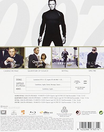 Bond: Colección Daniel Craig [Blu-ray]