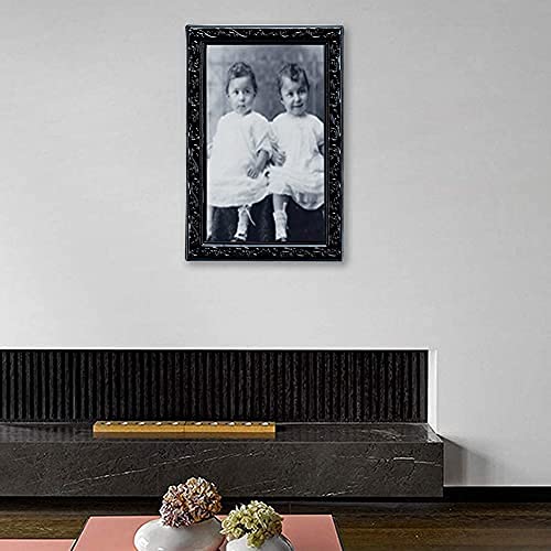 BONHHC Halloween Decoracion Fantasmas, Decoración de Halloween, Marco de Fotos de Terror, mellizo, 15x10inch