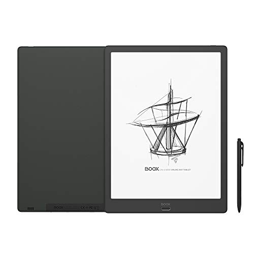 BOOX Max3 13.3 Pulgadas Lector e-Book Negro, HD Andoid9.0 E-Ink 64GB Pluma 4300mAh OTG Wi-Fi BT