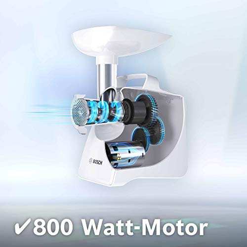 Bosch Hogar MFW68660 1, 2200 W, 4.3 litros, 50 Decibelios, Edelstahl, negro [Exclusiva Amazon]