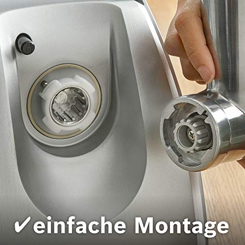 Bosch Hogar MFW68660 1, 2200 W, 4.3 litros, 50 Decibelios, Edelstahl, negro [Exclusiva Amazon]