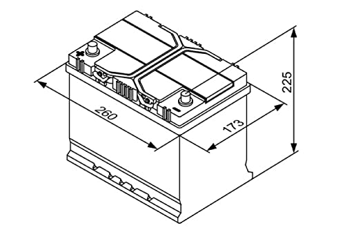 Bosch S4027 Batería de automóvil 70A/h-630A