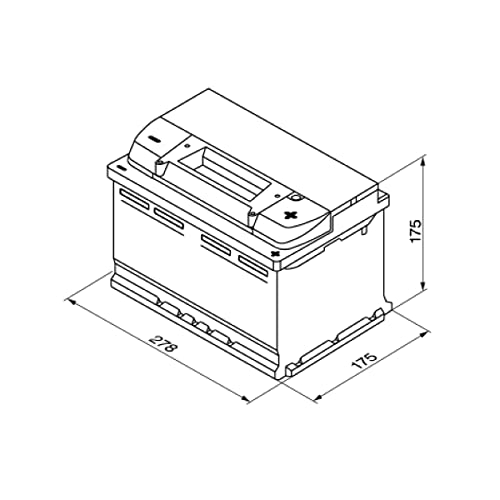 Bosch S5007 Batería de Automóvil, 12V, 74A/h-750A