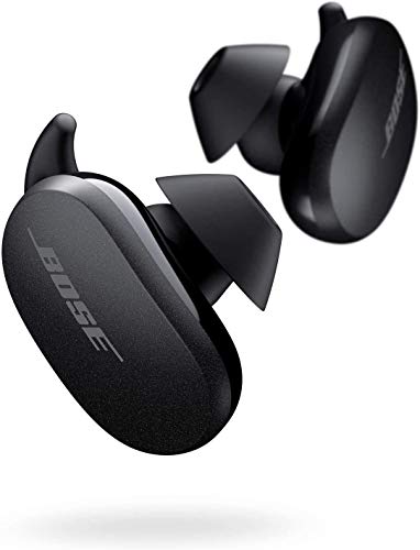 Bose QuietComfort Noise Cancelling Earbuds - Auriculares realmente inalámbricos Bluetooth, Triple Black; Auriculares con Cancelación de Ruido Efectiva