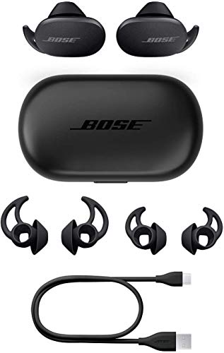 Bose QuietComfort Noise Cancelling Earbuds - Auriculares realmente inalámbricos Bluetooth, Triple Black; Auriculares con Cancelación de Ruido Efectiva