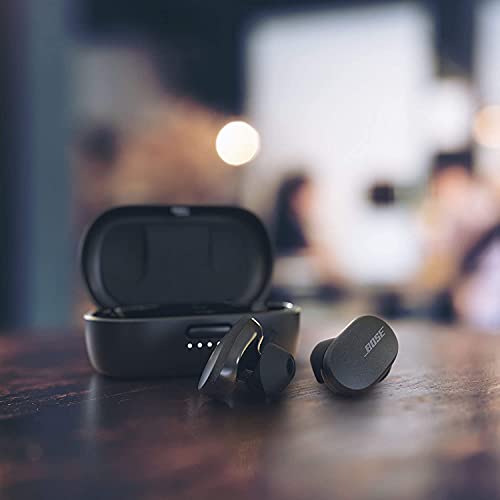 Bose QuietComfort Noise Cancelling Earbuds - Auriculares realmente inalámbricos Bluetooth, Triple Black; Auriculares con Cancelación de Ruido Efectiva