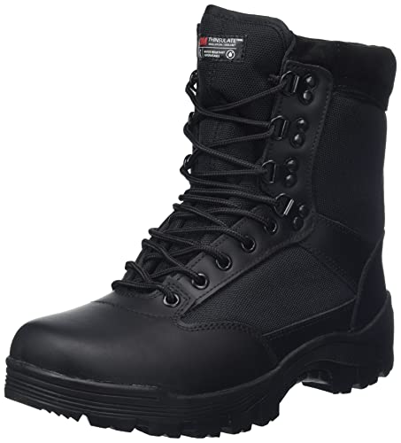 Botas SWAT de color negro, color Negro, talla 44