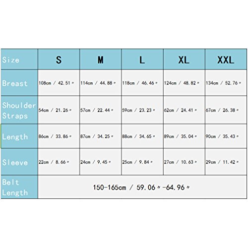 BOYANN Damas de Honor Ropa de Dormir Erótica para Mujer Sexy Batas y Kimonos de Satén, Rosa Claro L