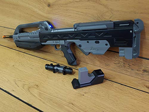 BR55 - Halo 2 Anniversary - Cosplay - Impreso en 3d con retroiluminación LED