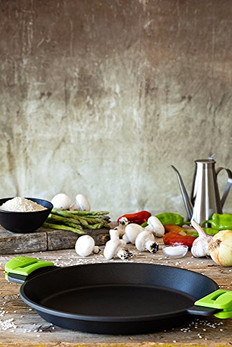 Bra A401636 - Paellera, Negro, 36 cm