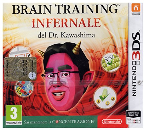 Brain Training Infernale Del Dott. Kawashima: Sai Mantenere La Concentrazione? - Nintendo 3DS [Importación italiana]