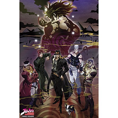 Branpresto 605464b - Jojo's Bizarre Adventure - Poster - Groupe (PlayStation 4) 91.5 x 61 cm (G873795)