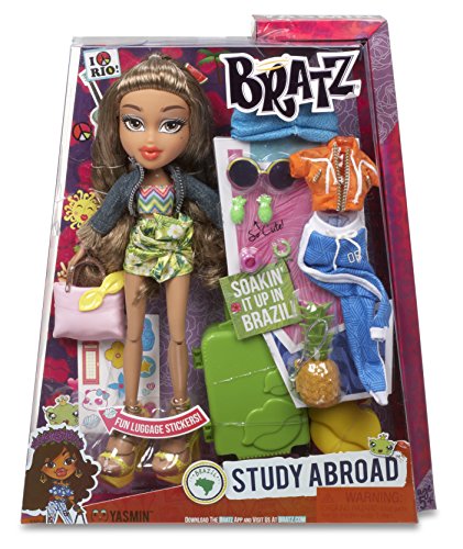 Bratz - Study Abroad Yasmin, muñeca Fashion (Bandai 538202)