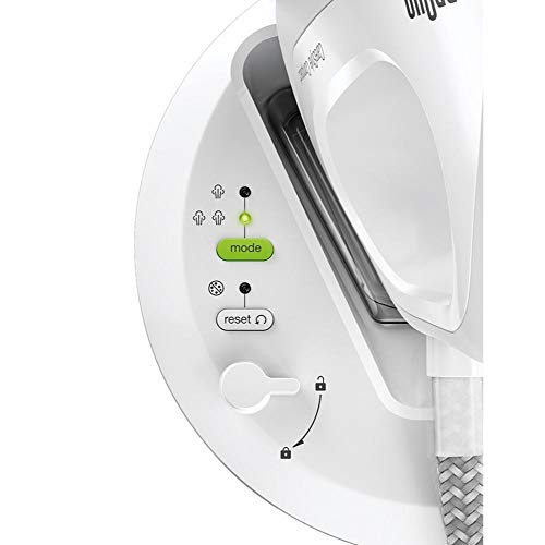 Braun CareStyle Compact IS2043 - Centro de Planchado, Suela 3D Eloxal Plus, Potencia 2200 W, Depósito 1.3 L, Vapor Constante 110 g/min, Presión 5 bar y Golpe de Vapor 300 g/min, Blanco/Azul