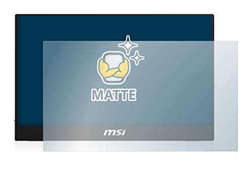 BROTECT Protector Pantalla Anti-Reflejos Compatible con MSI Optix MAG161V Película Mate Anti-Huellas