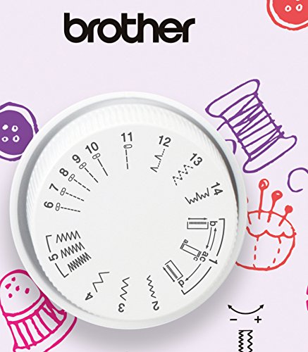 Brother ke14s Little Angel – Máquina de Coser con protección para los Dedos (14 Puntos)