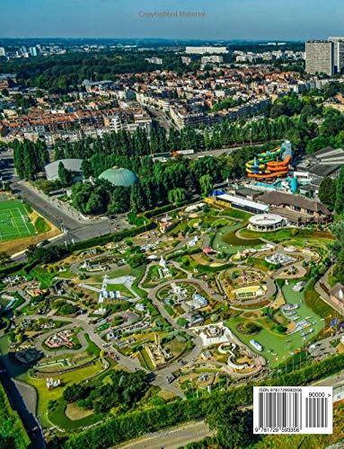 Brussels: 8.5 x 11 bullet journal 100 dotted notebook pages: Volume 2