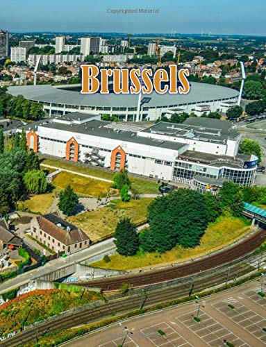 Brussels: 8.5 x 11 bullet journal 100 dotted notebook pages: Volume 2