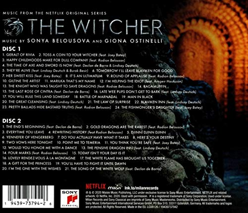 B.s.o. The Witcher (Music From The Netflix Original Series)