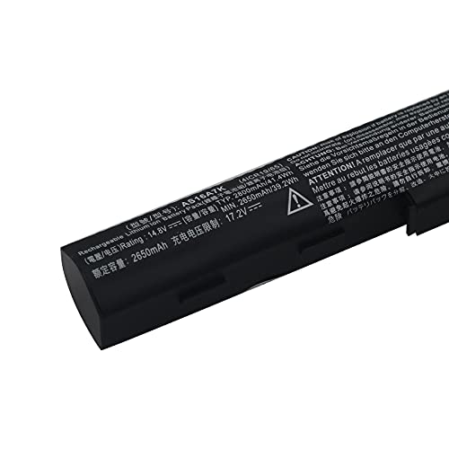 BTMKS AS16A5K AS16A7K AS16A8K - Batería para portátil Acer E5-475 E5-475G Aspire E15 E5-523 E5-553 E5-575 E5-575TG E5-575G E17 E5-774 5-774 G F15 F5-573 F5-573G TravelMate P259 P259-M P259-G2-M