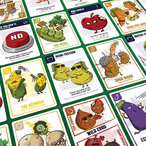 Bubblegum Stuff - Riot basado en plantas | Juego estratégico para coleccionar cartas | Divertido juego familiar | 98 cartas tamaño póker - 2-5 jugadores