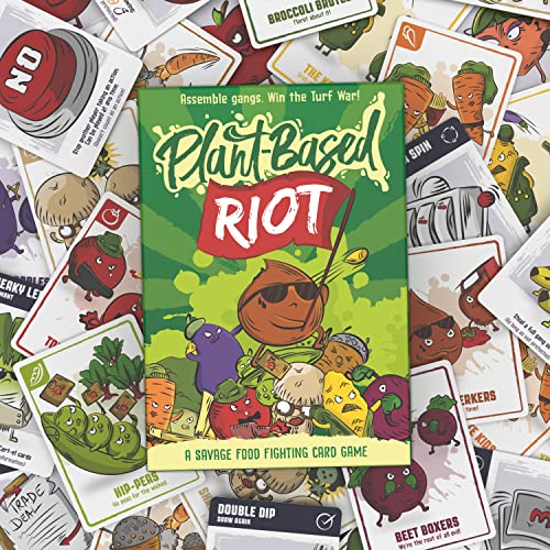 Bubblegum Stuff - Riot basado en plantas | Juego estratégico para coleccionar cartas | Divertido juego familiar | 98 cartas tamaño póker - 2-5 jugadores