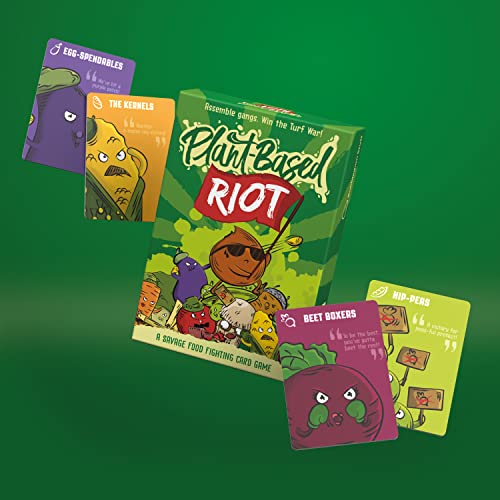 Bubblegum Stuff - Riot basado en plantas | Juego estratégico para coleccionar cartas | Divertido juego familiar | 98 cartas tamaño póker - 2-5 jugadores