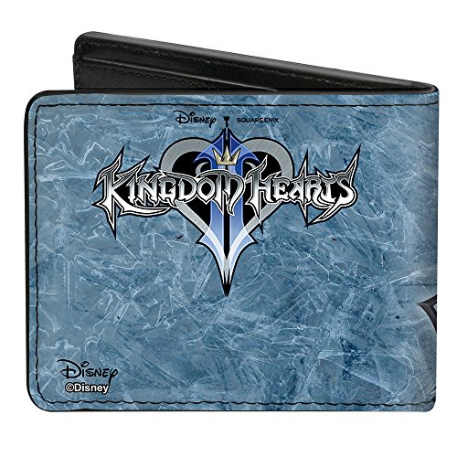 Buckle-Down Kingdom Hearts II Final Form Sora Pose/Logo/Keyblades Azules, Multicolor, tamaño estándar