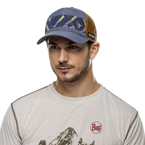 Buff Trucker Cap, Blue, One Size Unisex-Adult