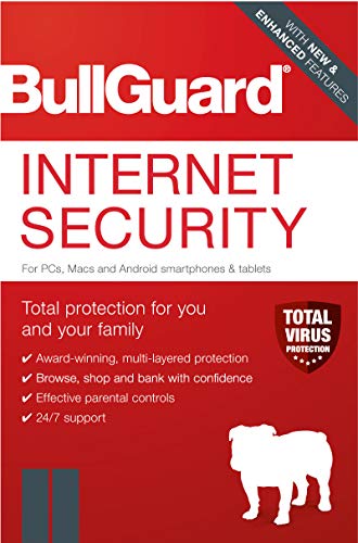 BullGuard Internet Security 2020 1YR/3PC Win Only, UKFCOEM2012 (1YR/3PC Win Only Attach Soft Box- English)
