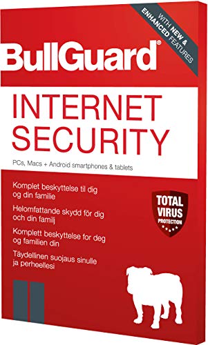 BullGuard Internet Security 2020 3U Win Licencia Anual, 3 licencias Windows Software de Seguridad