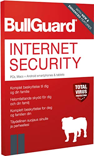 BullGuard Internet Security 2020 3U Win Licencia Anual, 3 licencias Windows Software de Seguridad