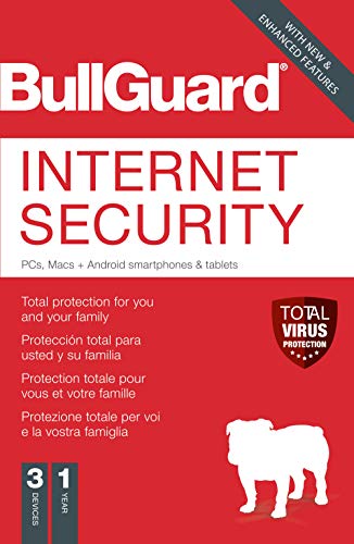 BullGuard Internet Security 2020 Multidevice | 3 dispositivos | 1 Año |