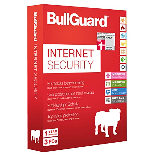 Bullguard - Internet security 5 gb nube pc tune up, 1
