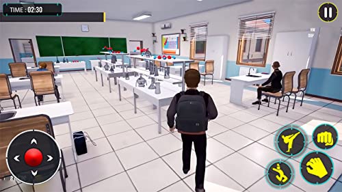 Bully Boy Gangster 3D : High School Crime Simulator in Mafia Vegas American Grand Gangster Life Sims