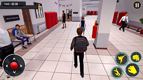 Bully Boy Gangster 3D : High School Crime Simulator in Mafia Vegas American Grand Gangster Life Sims