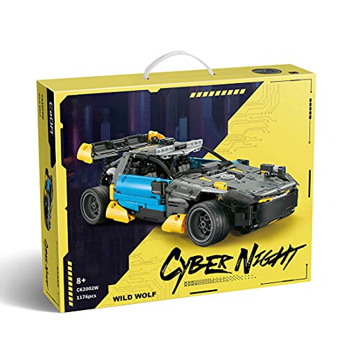 Bulokeliner Ciber 2077 1176 piezas CADA mecánico punk todoterreno con control remoto y motores, compatible con Lego